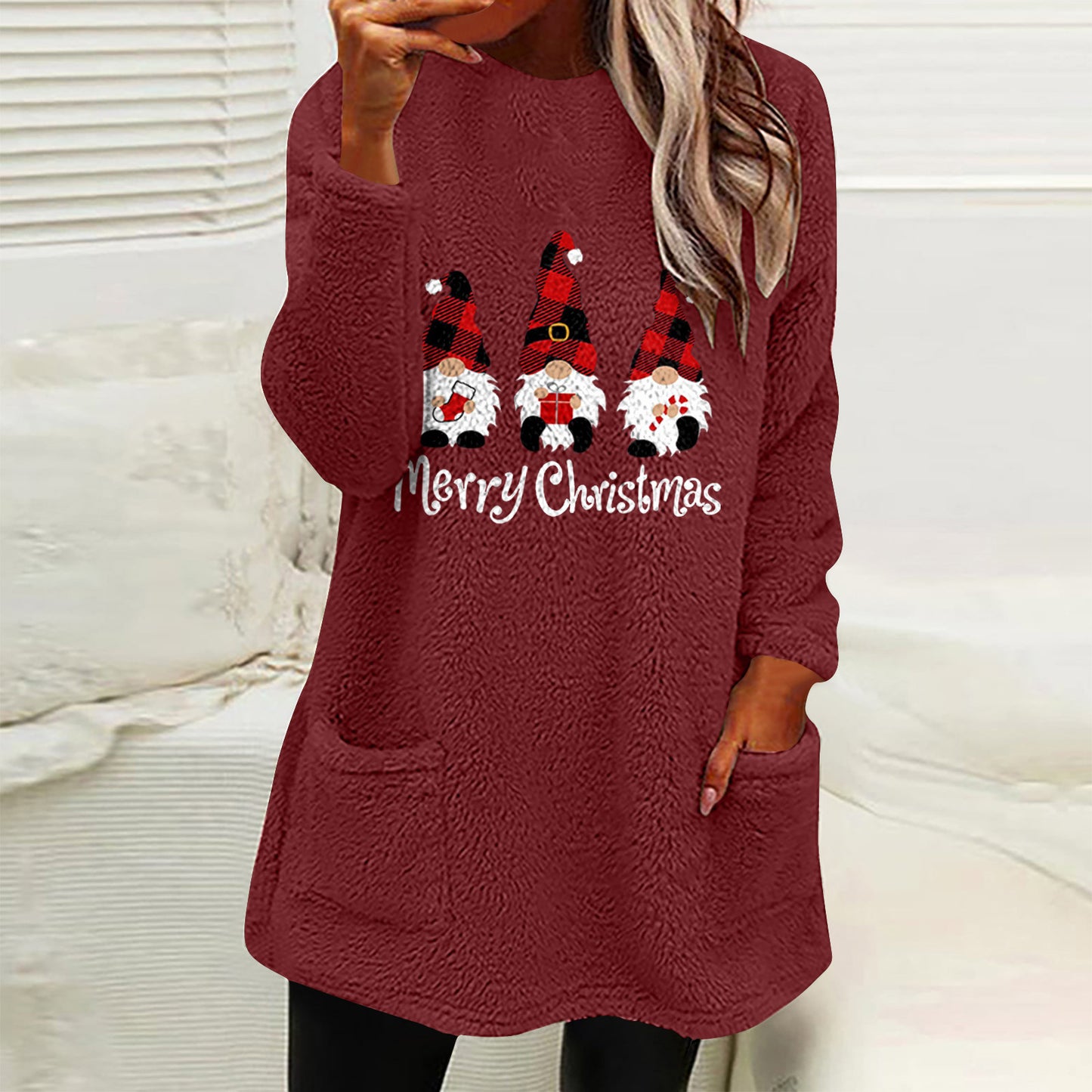 HolidayScript Fleece