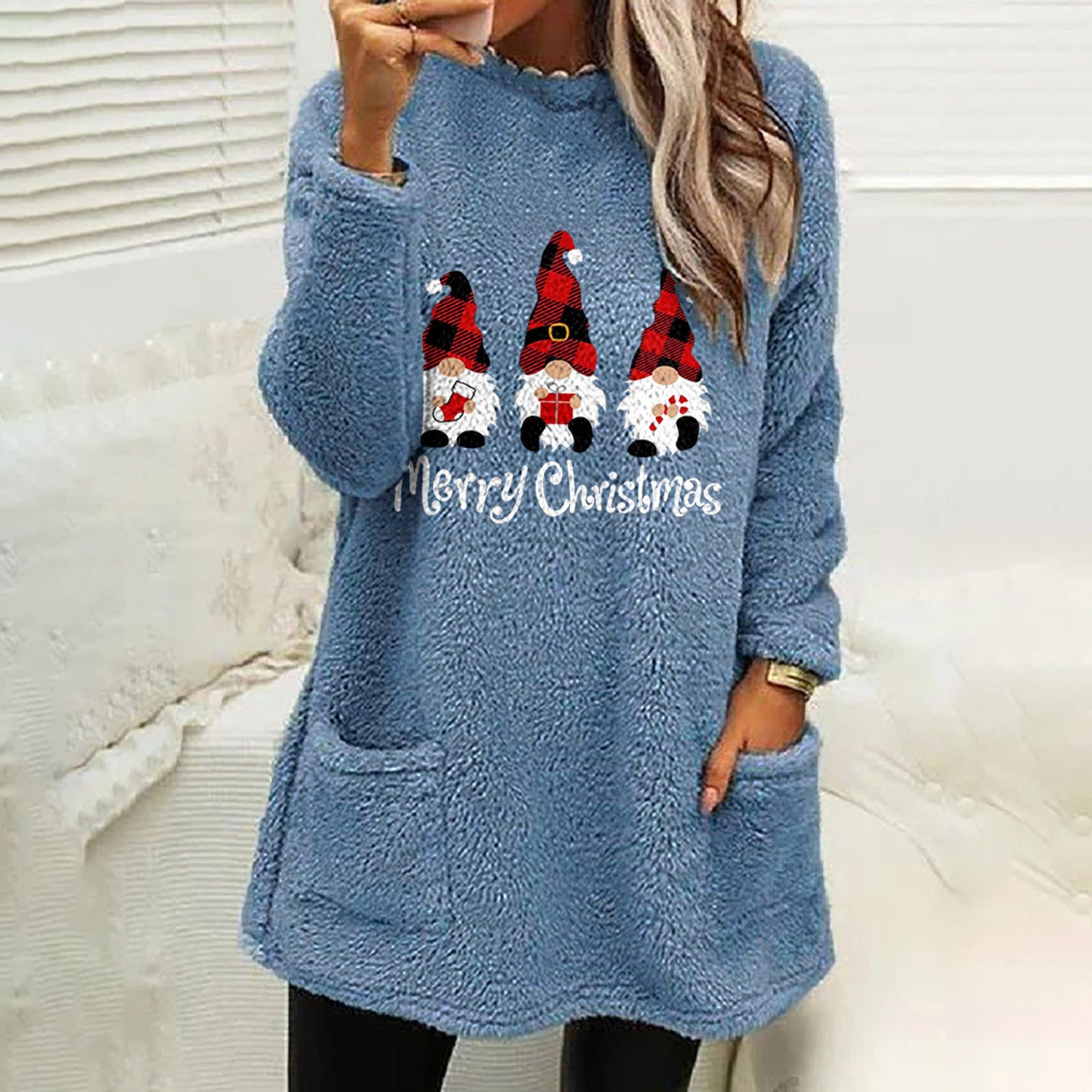 HolidayScript Fleece