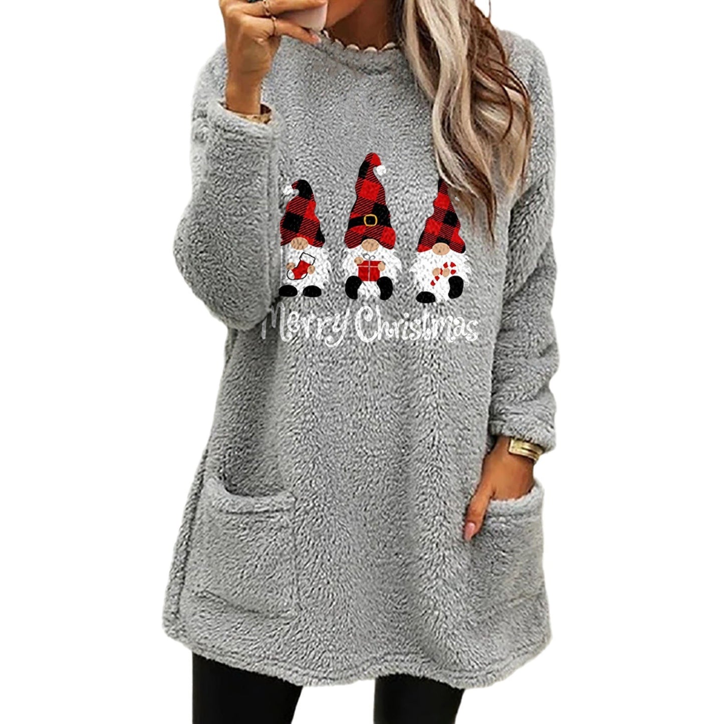 HolidayScript Fleece
