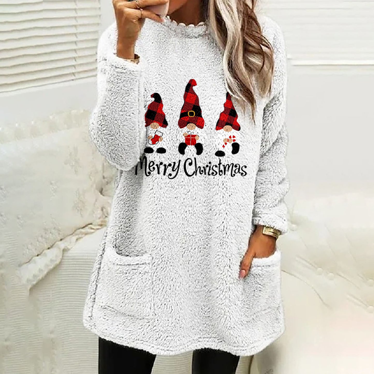 HolidayScript Fleece