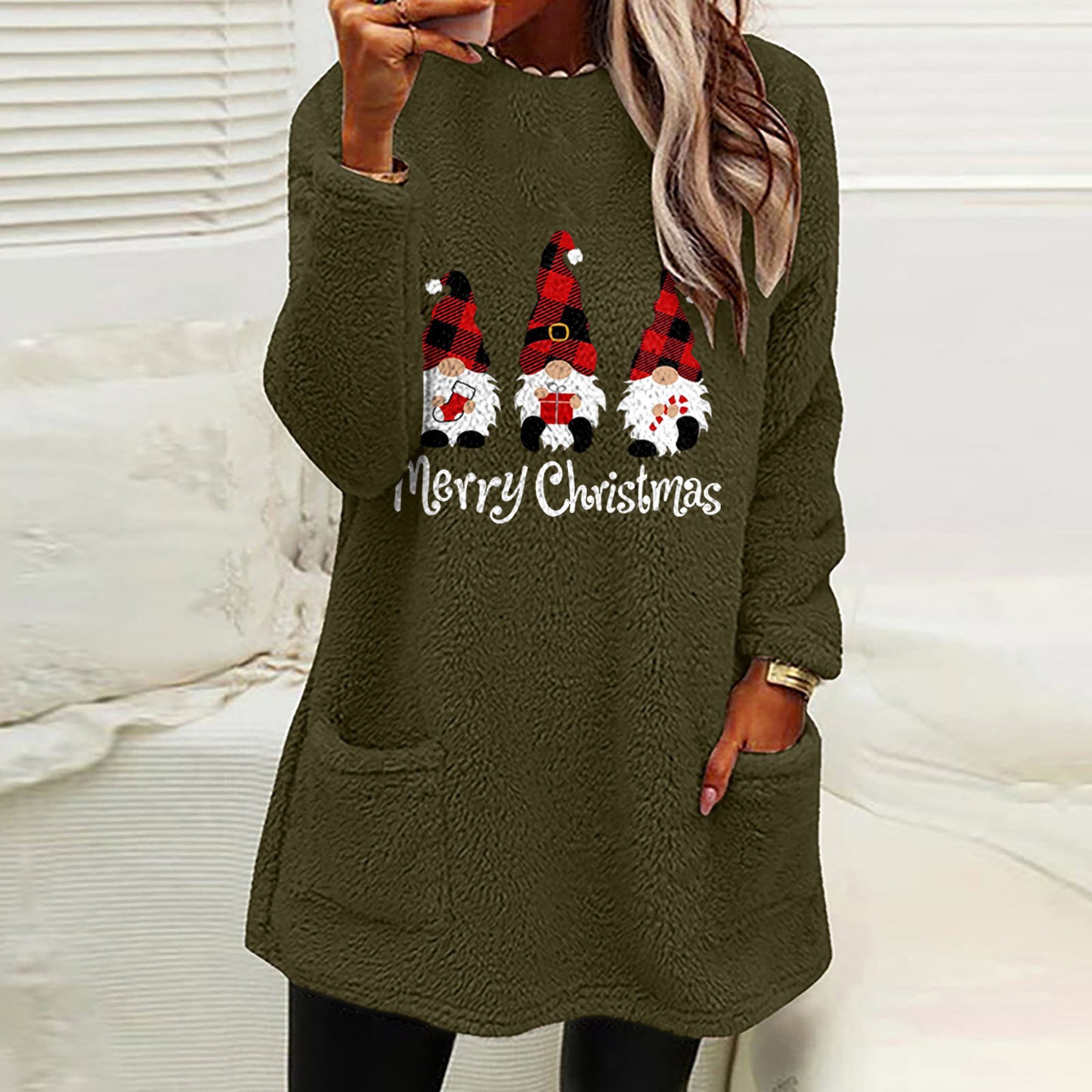HolidayScript Fleece