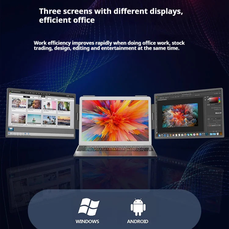Dual-screen Portable Monitor Laptop