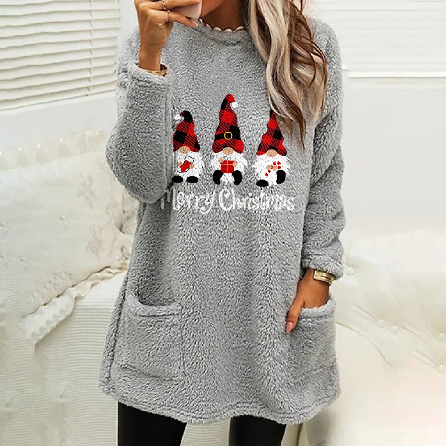 HolidayScript Fleece