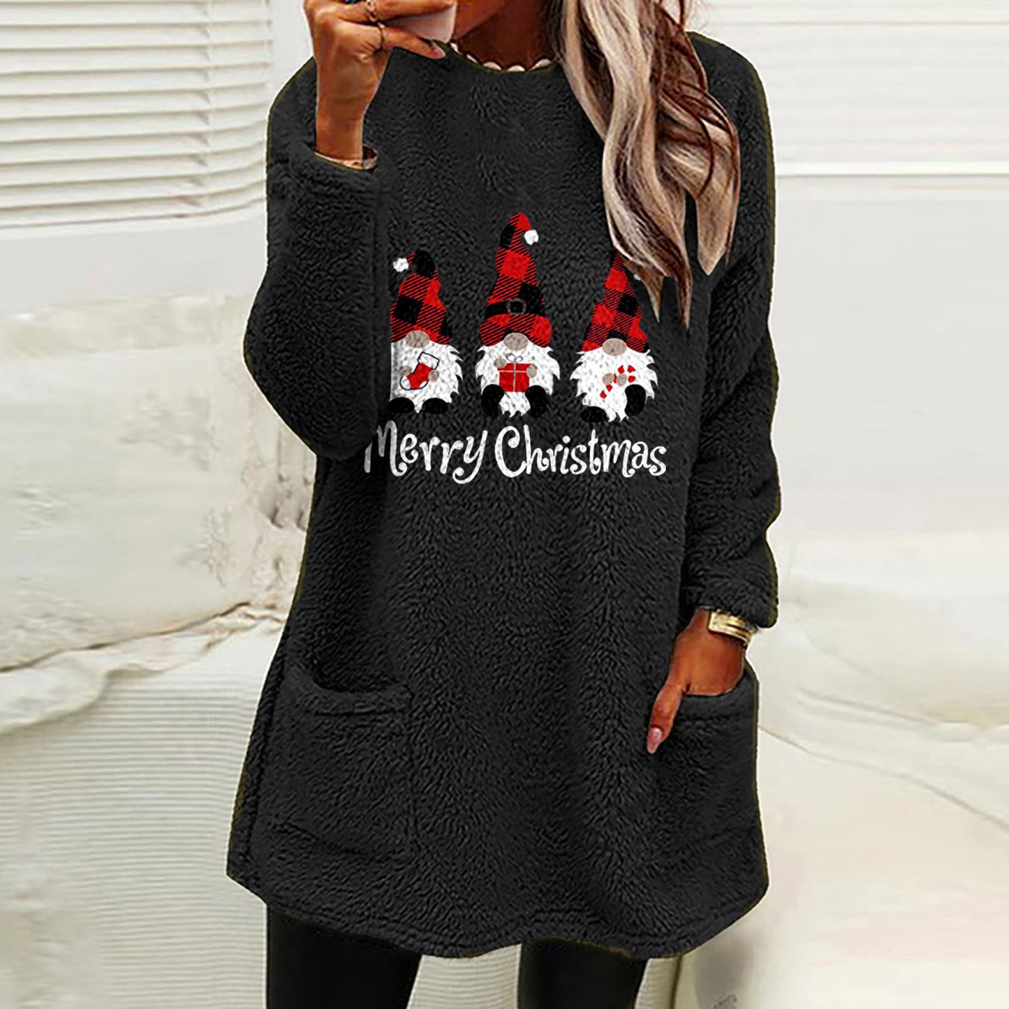 HolidayScript Fleece