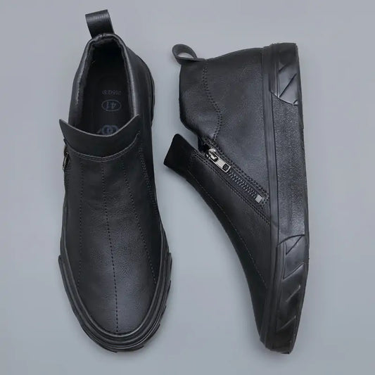 Men's Vulcanized Leather Loafer Shoes